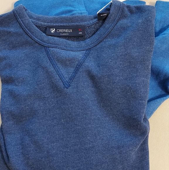 Cremieux_Two-Tone Blue_NWT_Men’s XL_Pullover - Picture 9 of 15